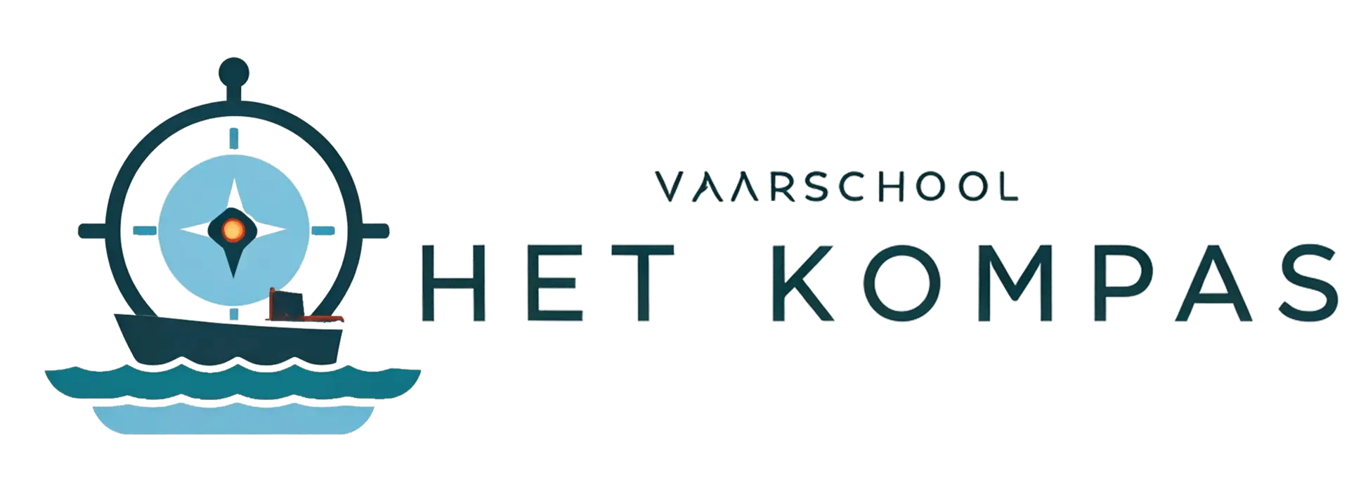 Logo van Vaarschool Het Kompas